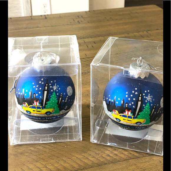 Kurt Adler Christmas ornaments